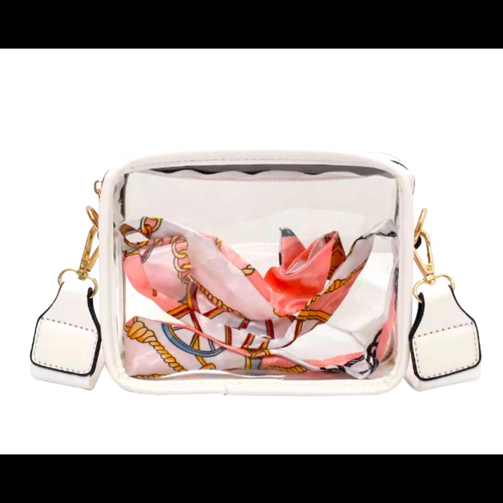 Clear crossbody purse!